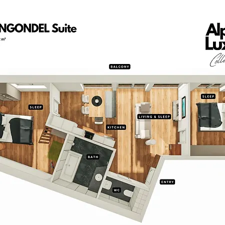 Appartamento Alpengondel - Alpenluxus Collection *