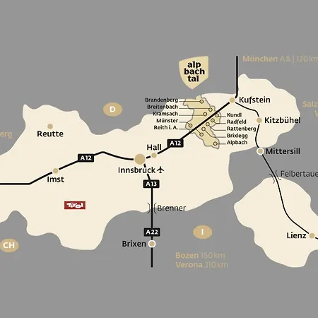 Alpengondel Suite By Alpenluxus Apartamento Kramsach