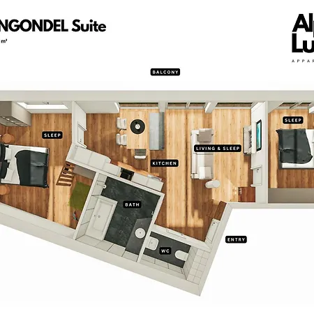 Alpengondel - With Balcony In Tyrol, Presented By Alpenluxus *