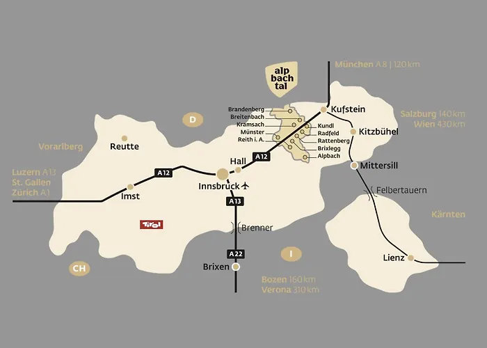 Alpengondel - Alpenluxus Collection Apartment Kramsach